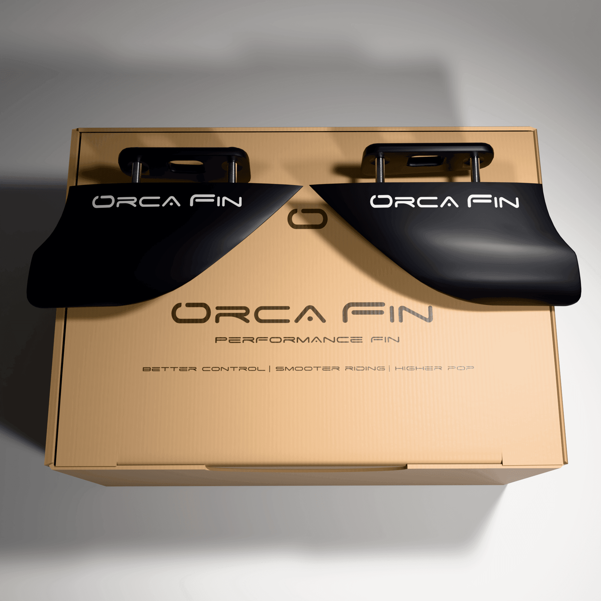 Orca Fins In the Box